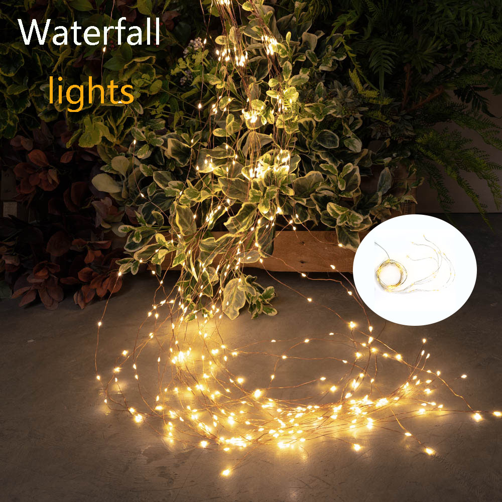 Outdoor Lighting For Front Of House - 2Meter 100leds Weihnachts zweig Lichter Garten