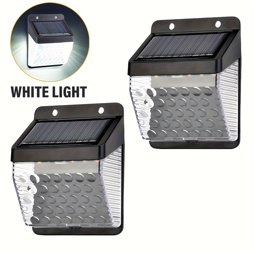 Outdoor Lighting Quality - LED Solarleuchte mit PIR-Bewegungssensor, Wasserdichte Solarlampe