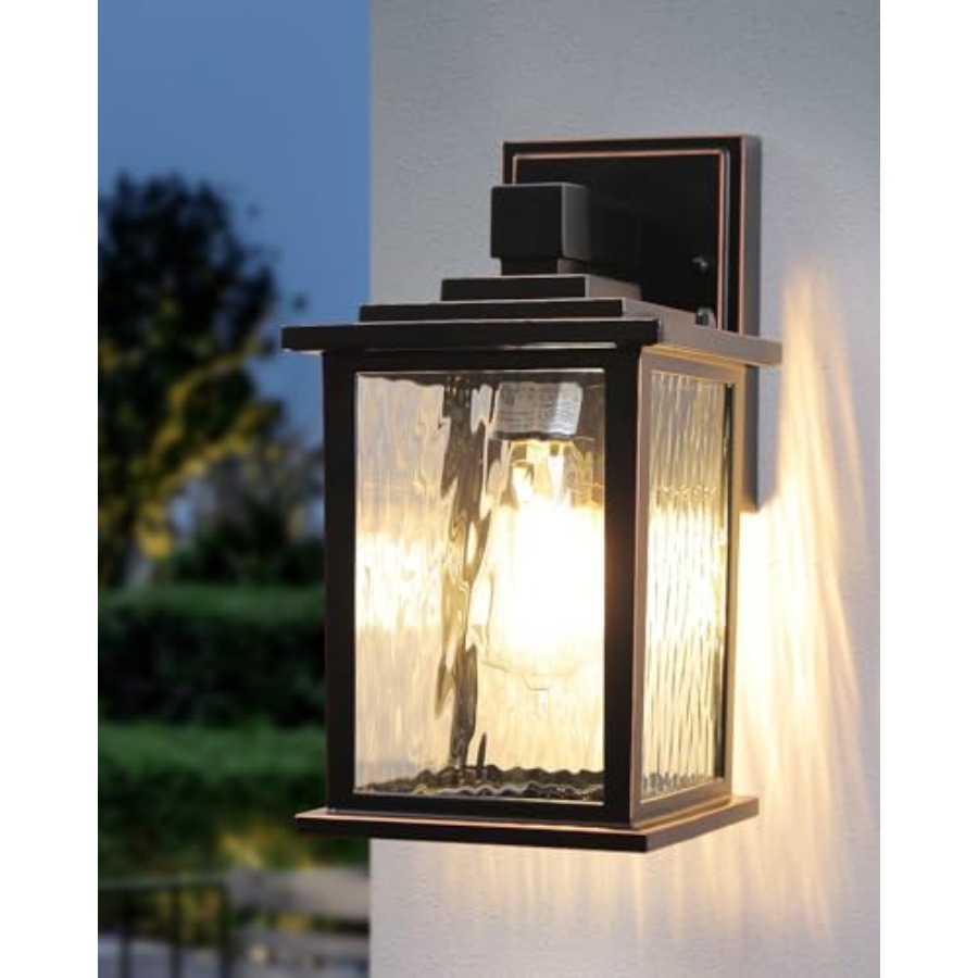 Outdoor Lighting For Front Of House - 12'' Veranda-Leuchten für den Außenbereich, klassische,