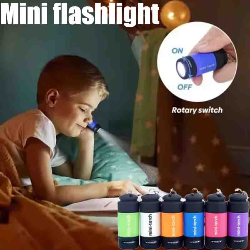 Outdoor Lighting Quality - USB wiederaufladbare Mini-Taschenlampe für Camping, starkes