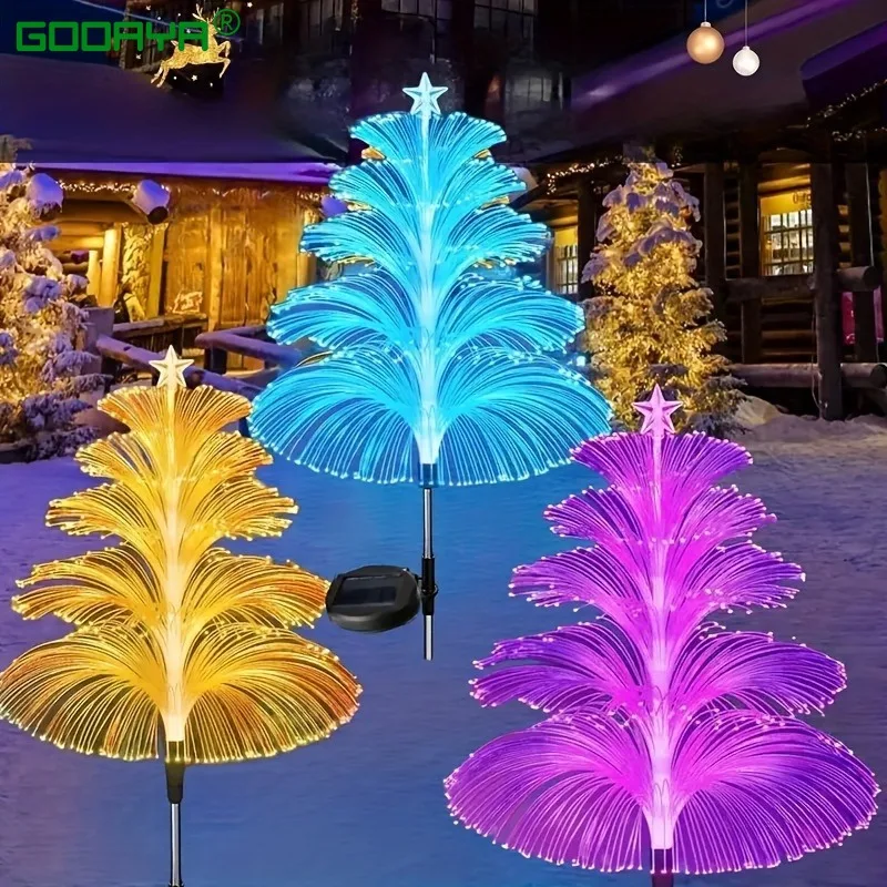 Outdoor Lighting Jellyfish - LED-Lichterkette für den Außenbereich, Solar-Garten, 7