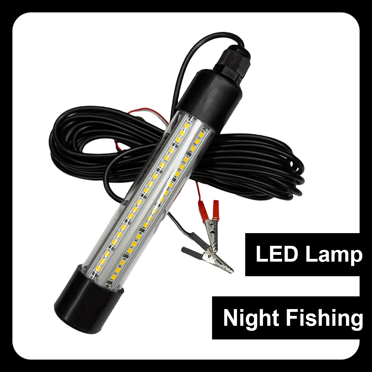 Pond Light Submersible - LED Unterwasser Angellicht Fisch Finder Lampe