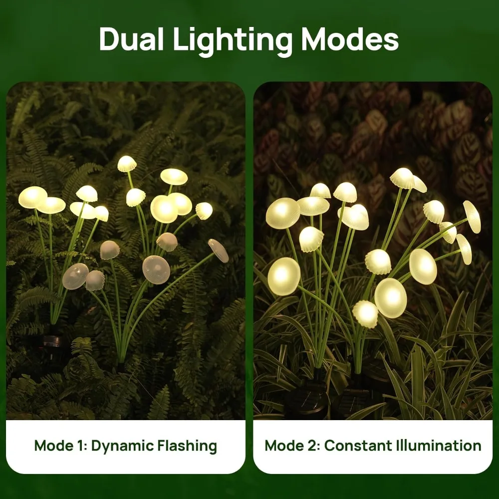 Dual-Modus LED Solar-Gartenleu – Outdoor Lighting Jellyfish Bewertung und Preis