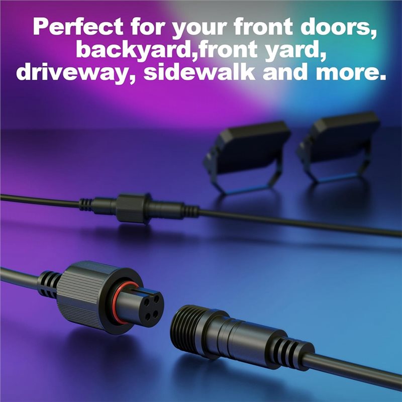 (N21R) 10FT Verlängerungskabel – Outdoor Lighting Extension Cord Bewertung und Preis