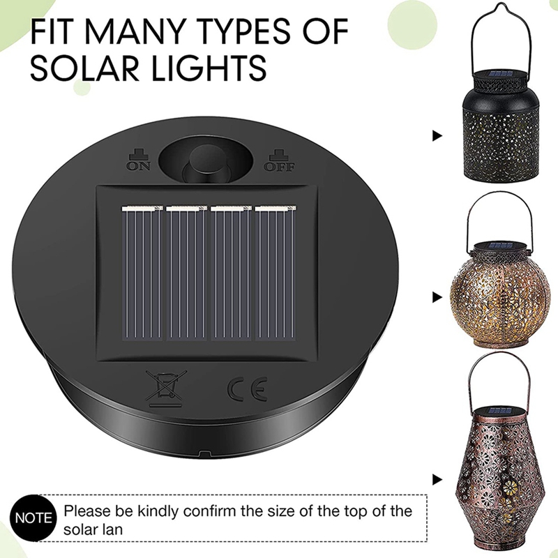 6 Stück Solar leuchten Ersatz  – Photocell Outdoor Lighting Bewertung und Preis