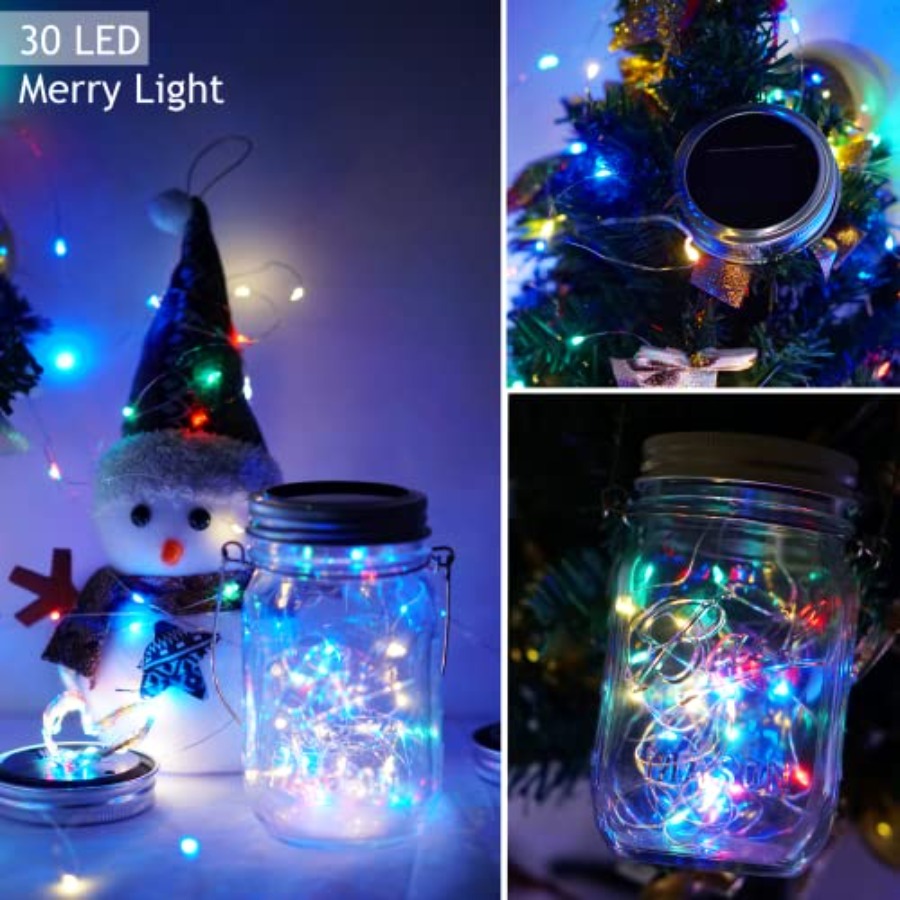 30 LED 10er-Pack Einmachglas-L – Solar Fairy String Bewertung und Preis