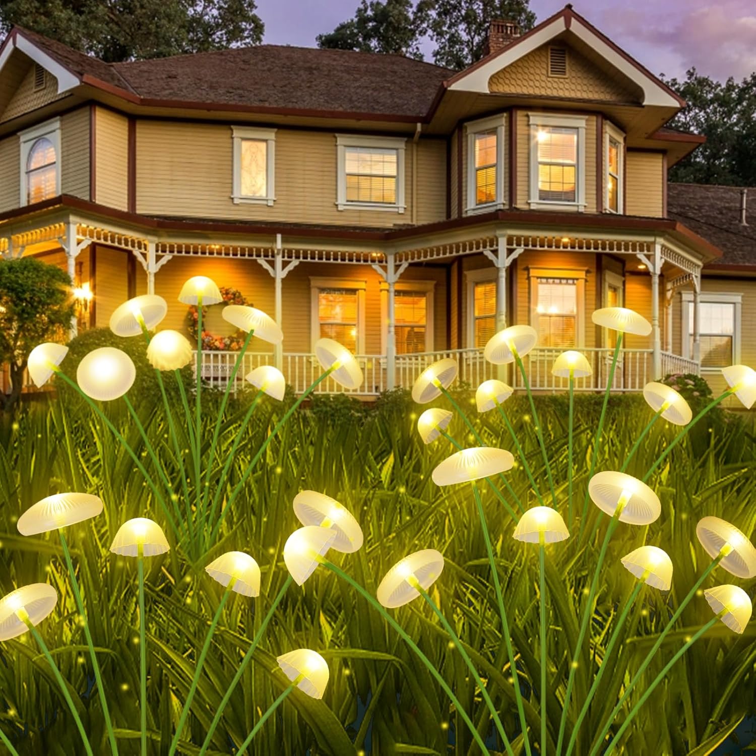 LED Solar-Quallen-Pilzlampe, f – Outdoor Lighting Jellyfish Bewertung und Preis