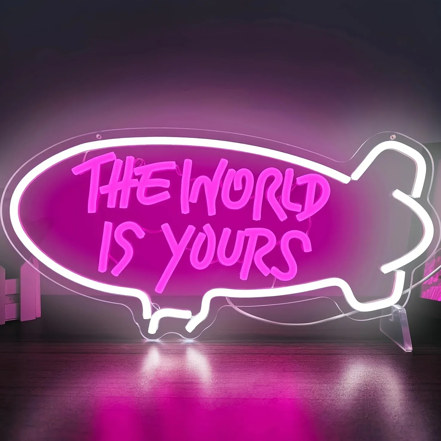 The World Is Yours Blimp Neon- – Outdoor Lighting For Your Home Bewertung und Preis