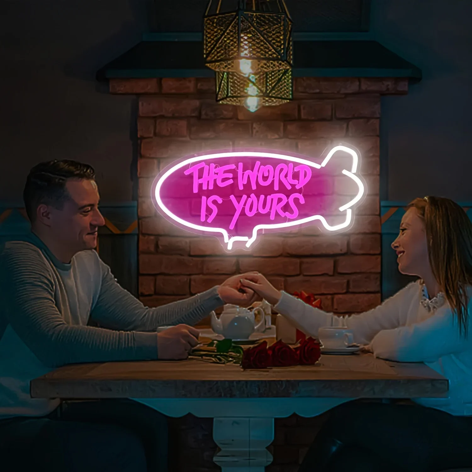 The World Is Yours Blimp Neon- – Outdoor Lighting For Your Home Bewertung und Preis