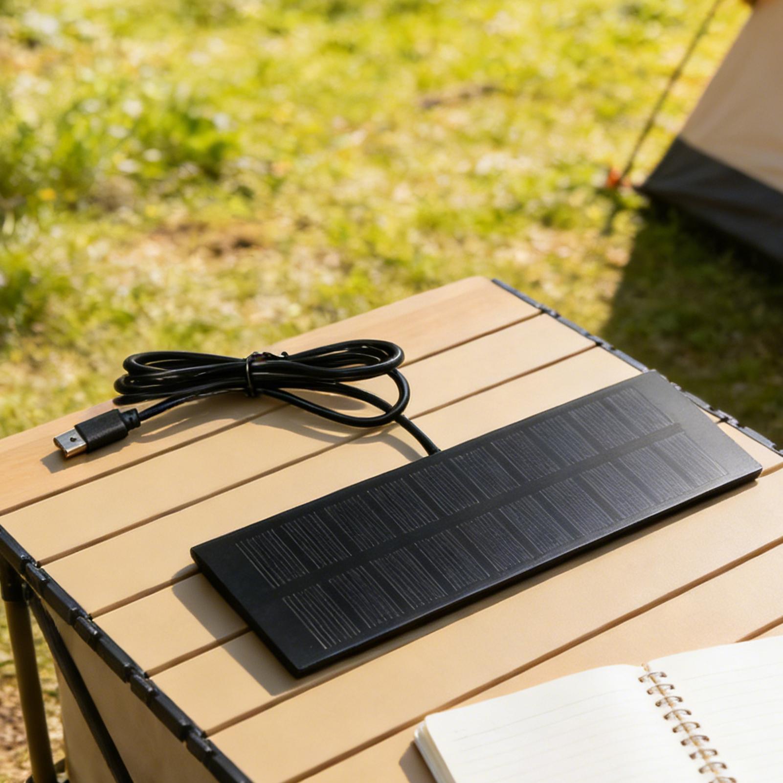 5W 5V Tragbares Solarpanel USB – Photocell Outdoor Lighting Bewertung und Preis