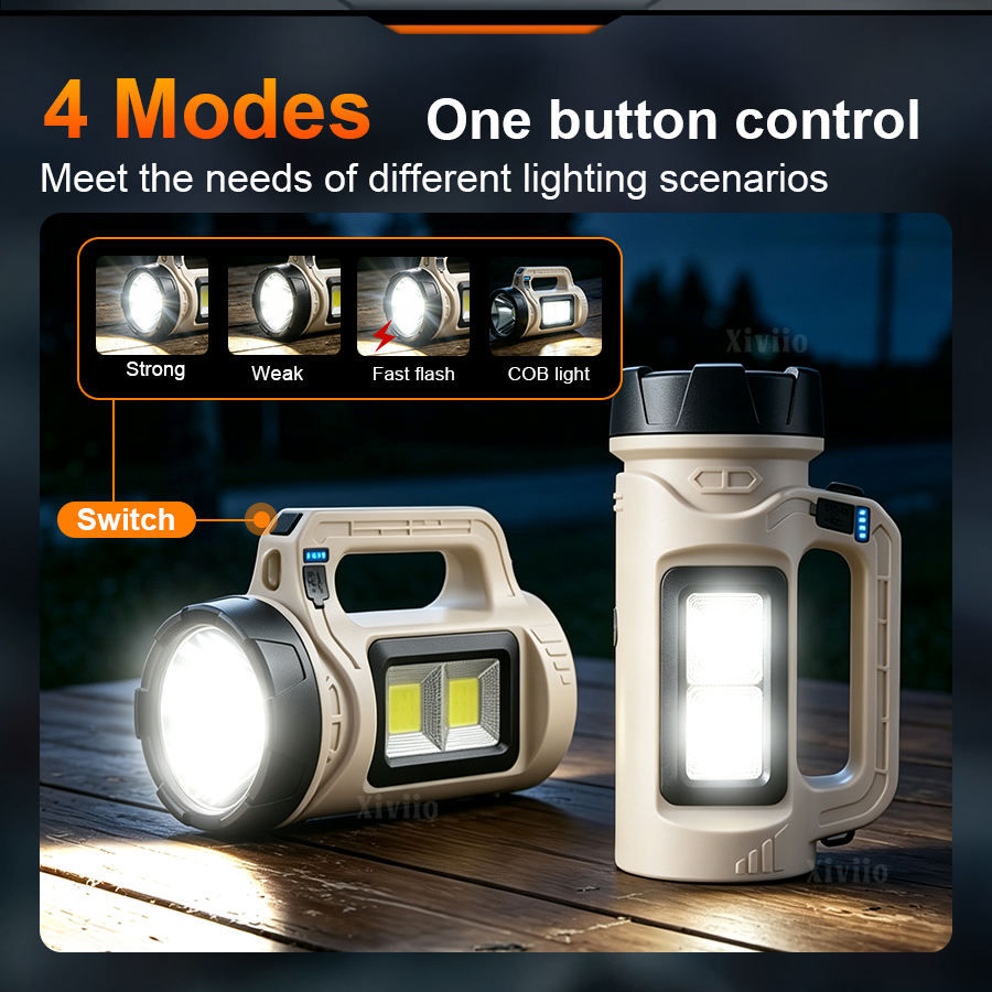 مصباح LED محمول متعدد المشاهد  – Outdoor Lighting Quality Bewertung und Preis