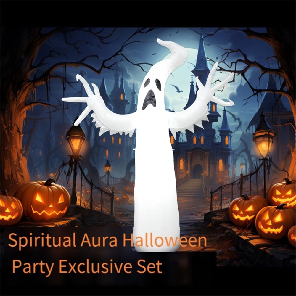 Halloween Aufblasbarer Geist,  – Outdoor Lighting For Front Of House Bewertung und Preis