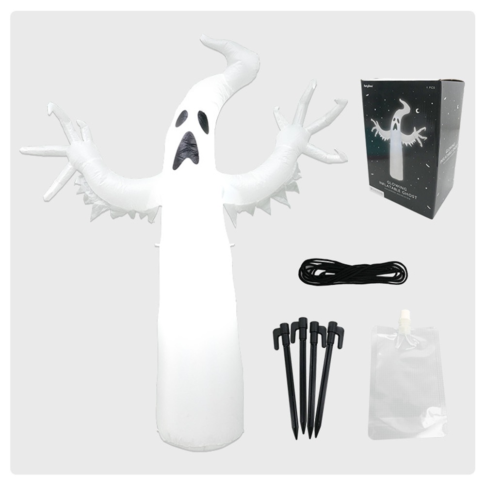 Halloween Aufblasbarer Geist,  – Outdoor Lighting For Front Of House Bewertung und Preis