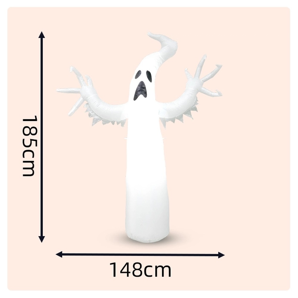 Halloween Aufblasbarer Geist,  – Outdoor Lighting For Front Of House Bewertung und Preis