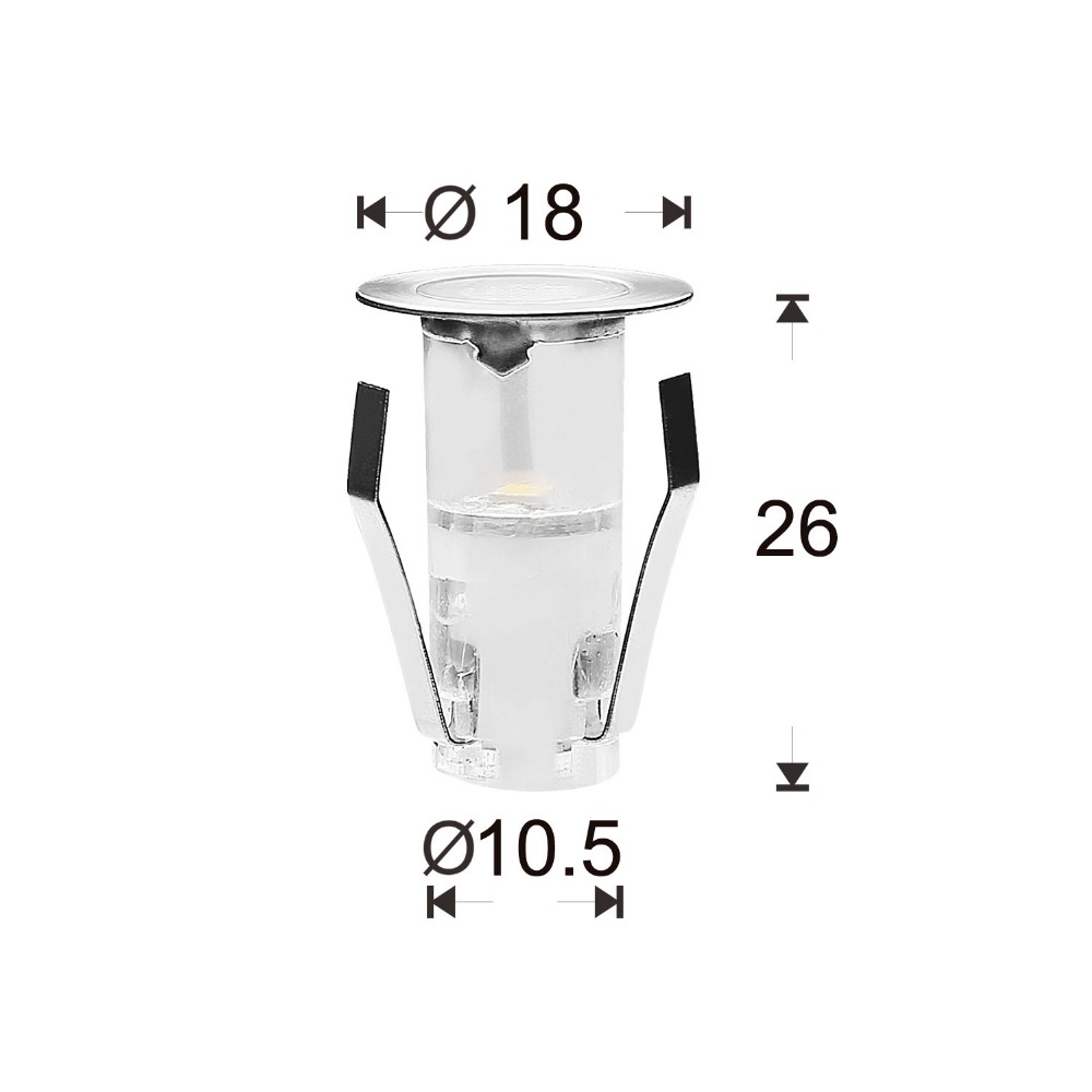 10PCS LED Mini Deck Licht IP67 – Outdoor Lighting Under Deck Bewertung und Preis