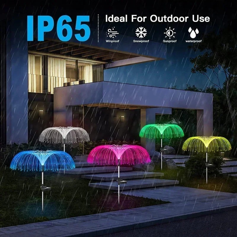 Farbwechselnde Solar-Quallenle – Outdoor Lighting Jellyfish Bewertung und Preis