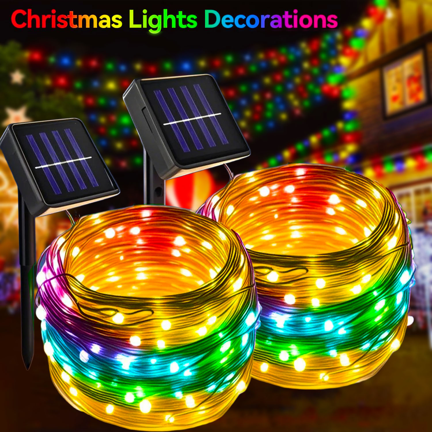 Weihnachten Outdoor Solar Lich – Solar Fairy String Bewertung und Preis