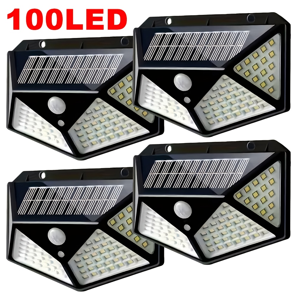 100 LED Solar-Gartenleuchte fü – Photocell Outdoor Lighting Bewertung und Preis