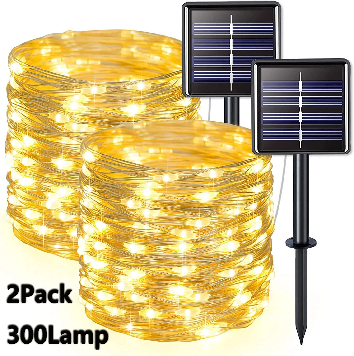 2er-Pack Solar-Lichterketten,  – Solar Fairy String Bewertung und Preis