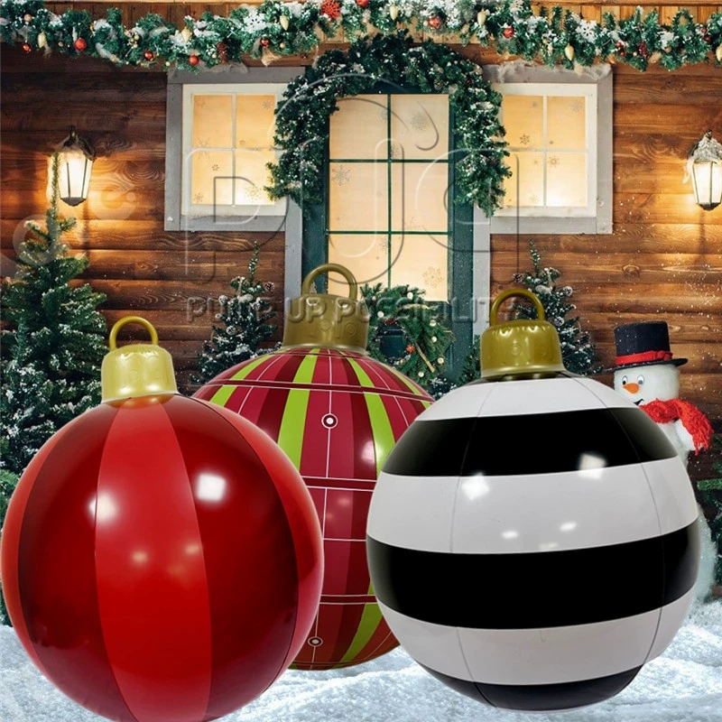 60cm Aufblasbare Weihnachtskug – Outdoor Lighting Xmas Bewertung und Preis