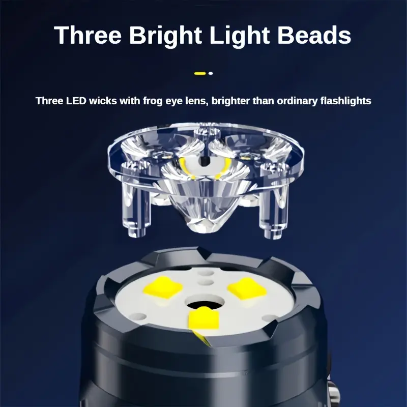 Mini-3LED-Taschenlampe mit Sti – Outdoor Lighting Quality Bewertung und Preis