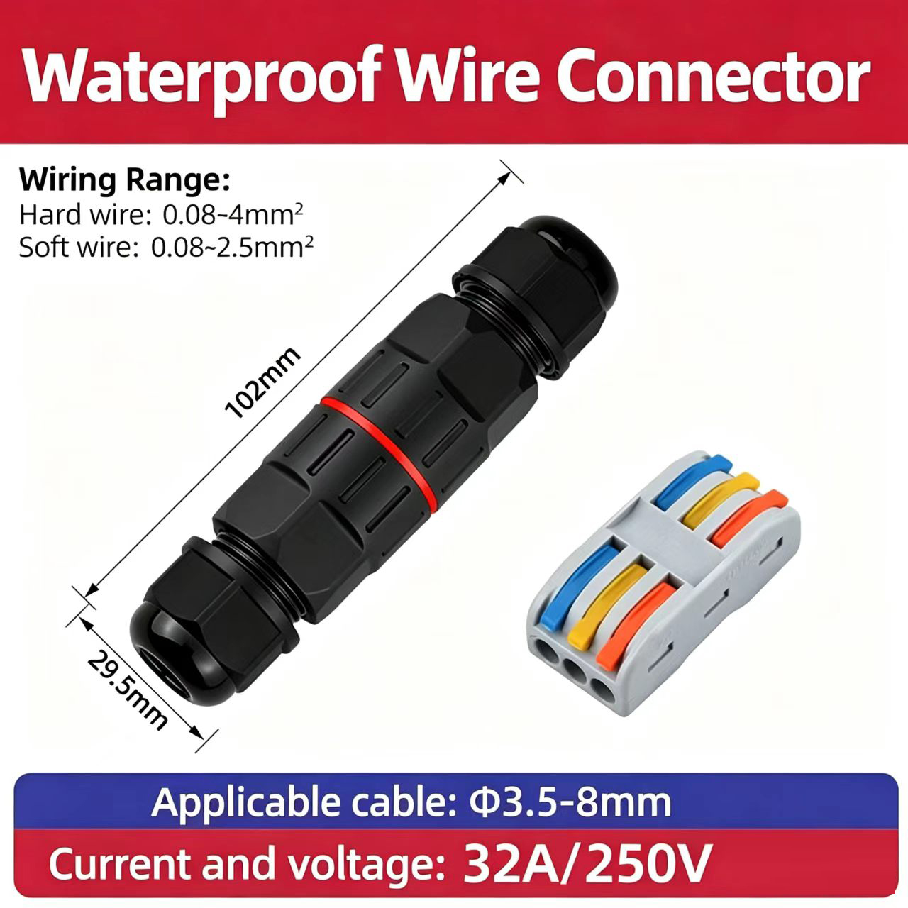 2-polige und 3-polige Schnellv – Outdoor Lighting Extension Cord Bewertung und Preis