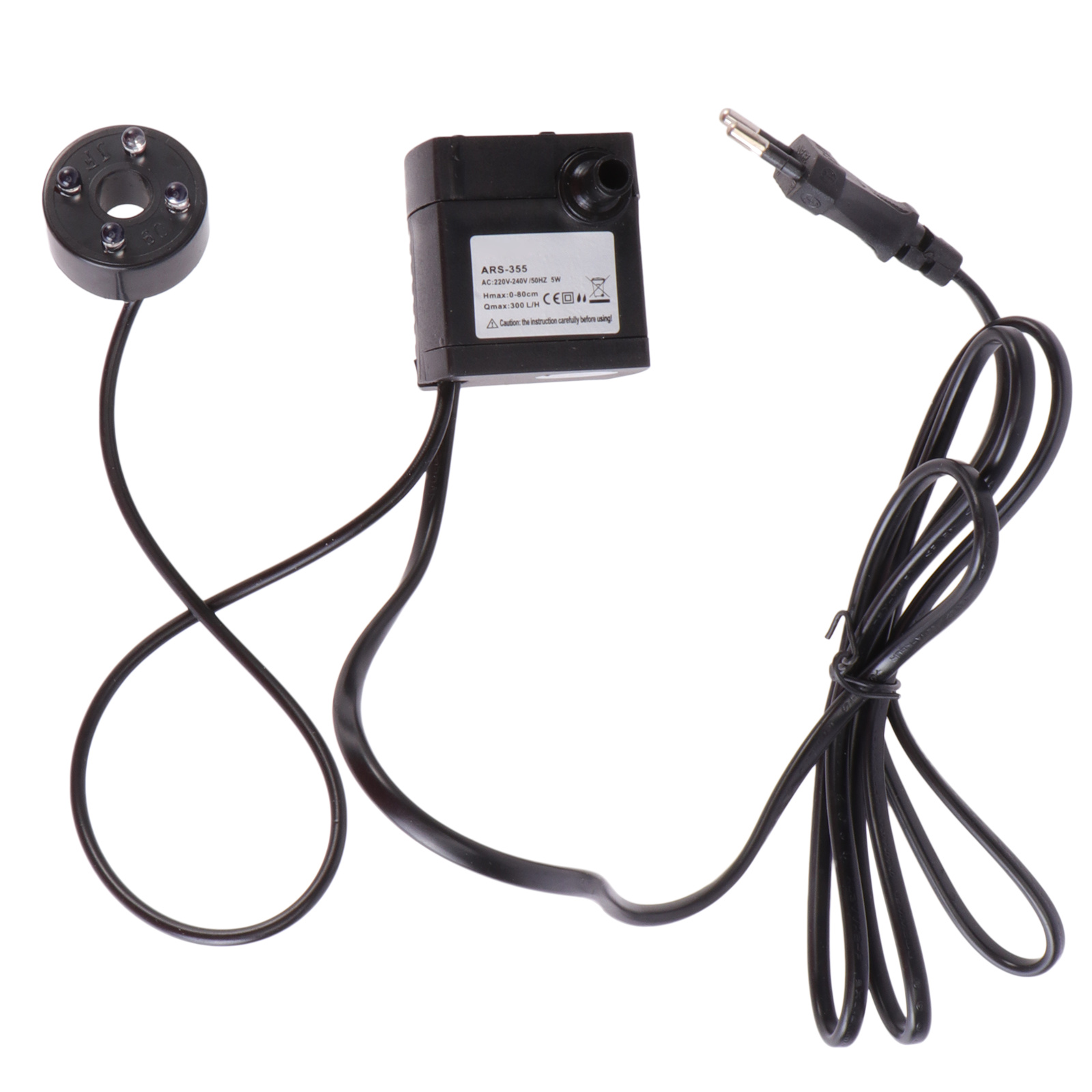 5W Tauch Umwälzpumpe Einstellb – Pond Light Submersible Bewertung und Preis