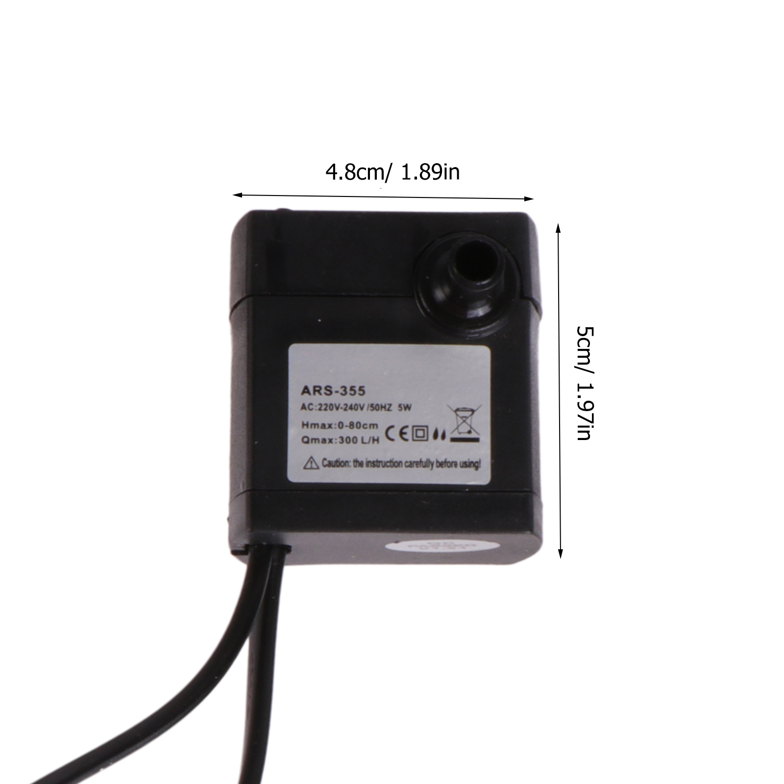 5W Tauch Umwälzpumpe Einstellb – Pond Light Submersible Bewertung und Preis