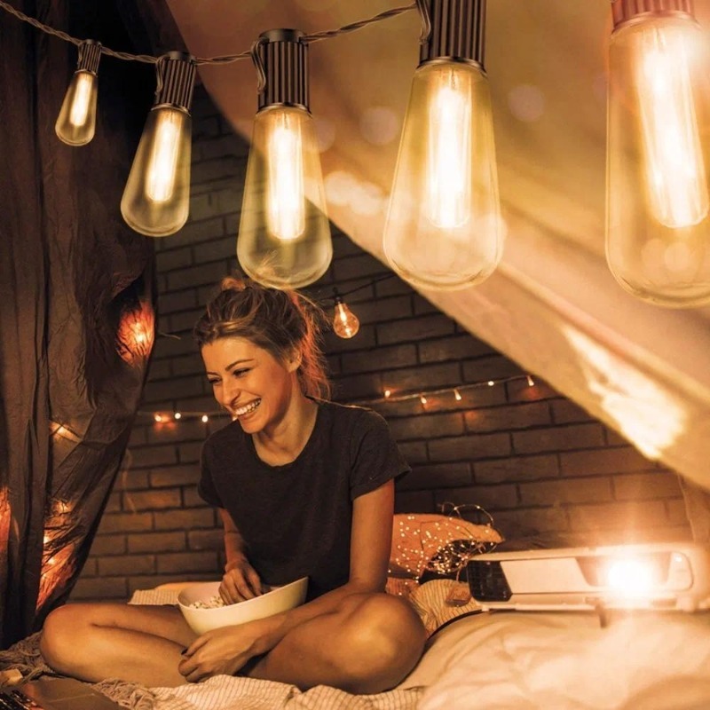Solarbetriebene LED-Papaya-Lic – Solar Fairy String Bewertung und Preis