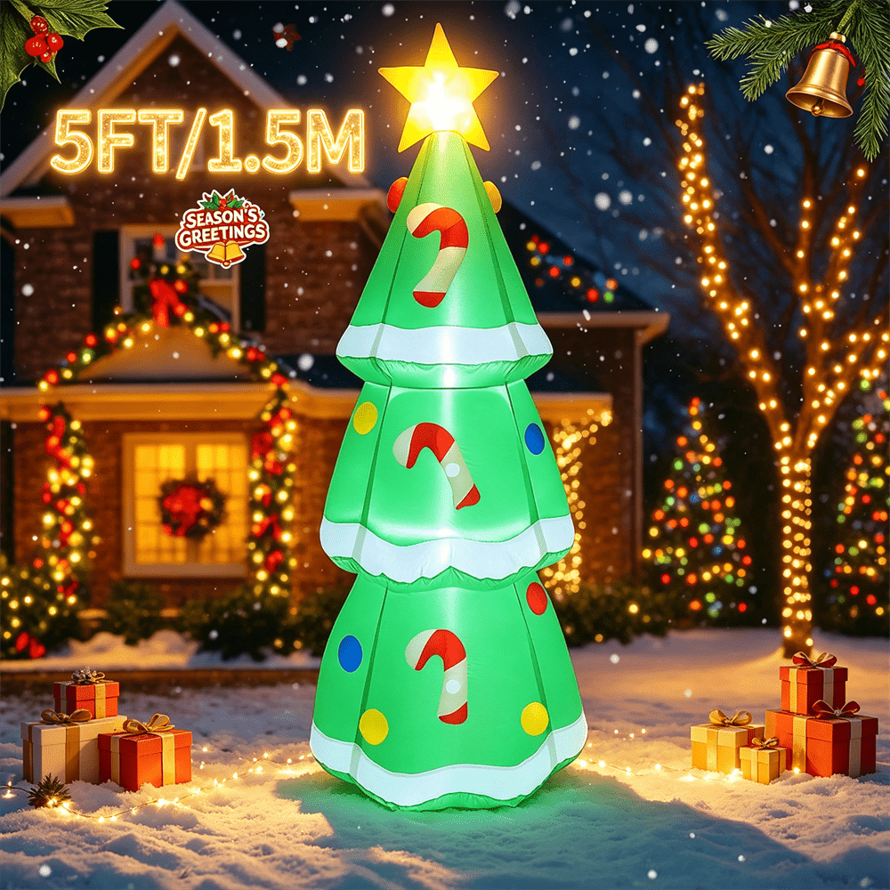5FT/1,5M Weihnachts-Aufblasbar – Outdoor Lighting Xmas Bewertung und Preis