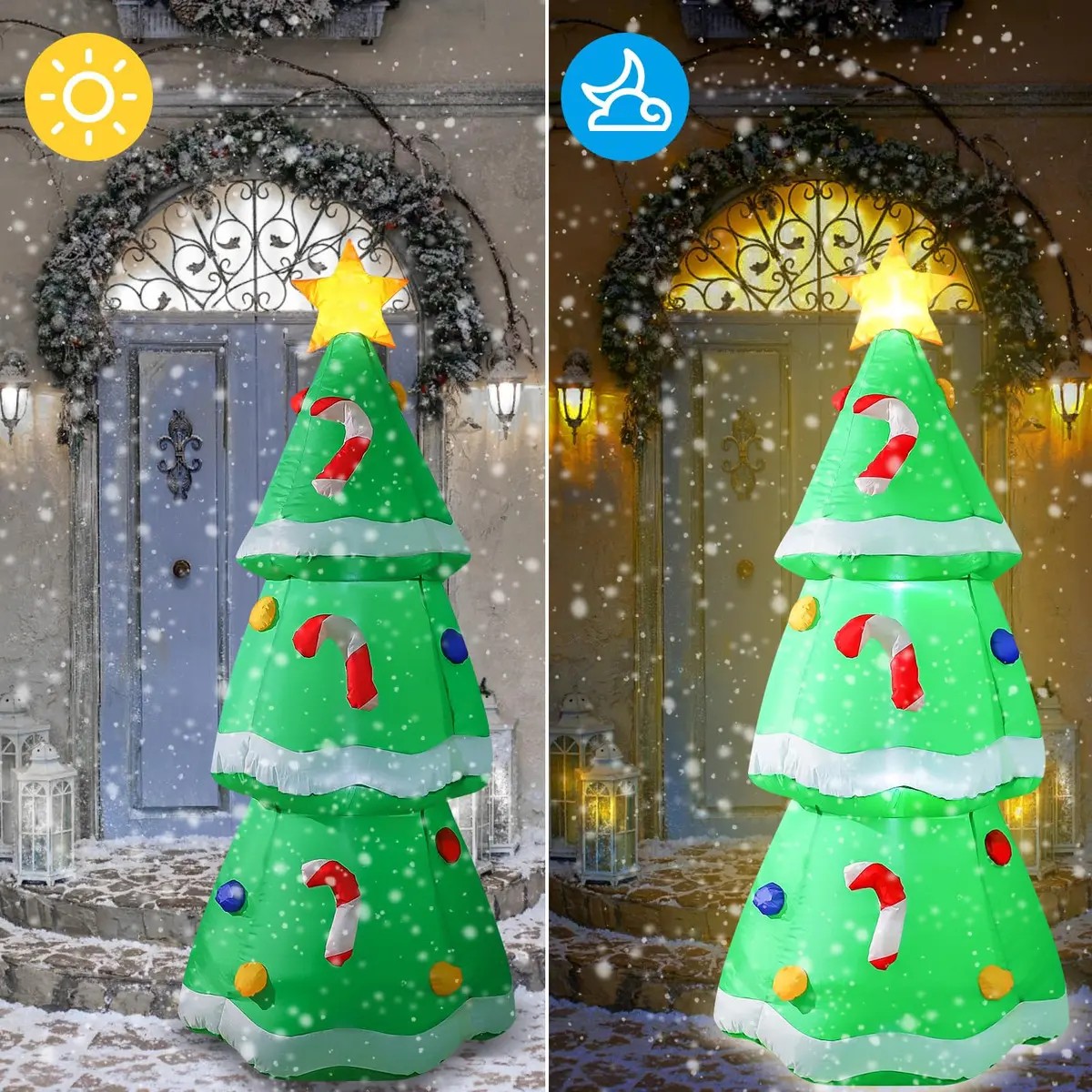 5FT/1,5M Weihnachts-Aufblasbar – Outdoor Lighting Xmas Bewertung und Preis